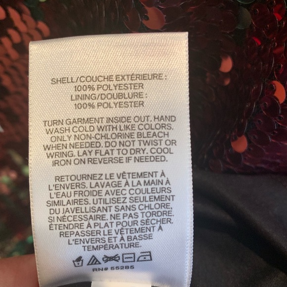 Express | Gradient Sequin Dress - Picture 8 of 8